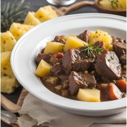 Boeuf bourguignon des îles livré dans le Val d'Oise