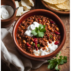 Chili con carne livré dans le Val d'Oise