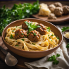 Boulettes de boeufs Tagliatelles livré dans le Val d'Oise