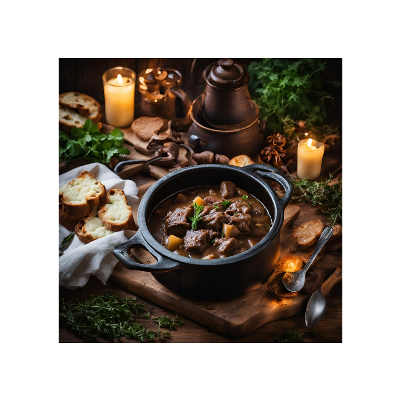 Carbonnade flamande livrée dans le Val d'Oise